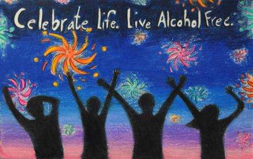 Panse Caitlyn FY23 6th Grade 1st Place Statewide Winner Alcohol Prevention Poster Contest